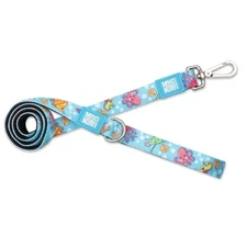 Max & Molly Short Dog Leash - Style: Blue Ocean - Size X-SMALL