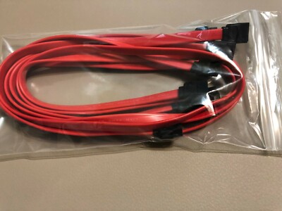 6 Pcs  SATA3  High Speed 6GB/s SSD Data Cable for MSI MAG Z390 MORTAR MAX (RED)