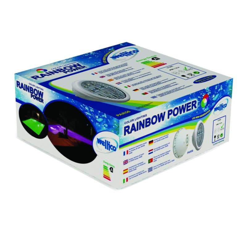 Rainbow Power - 12 Led Colores - Piscina