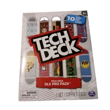 Tech Deck DLX Pro 10 Pack Boards Spin Master Age 6+ Element Flip Almost PLANB