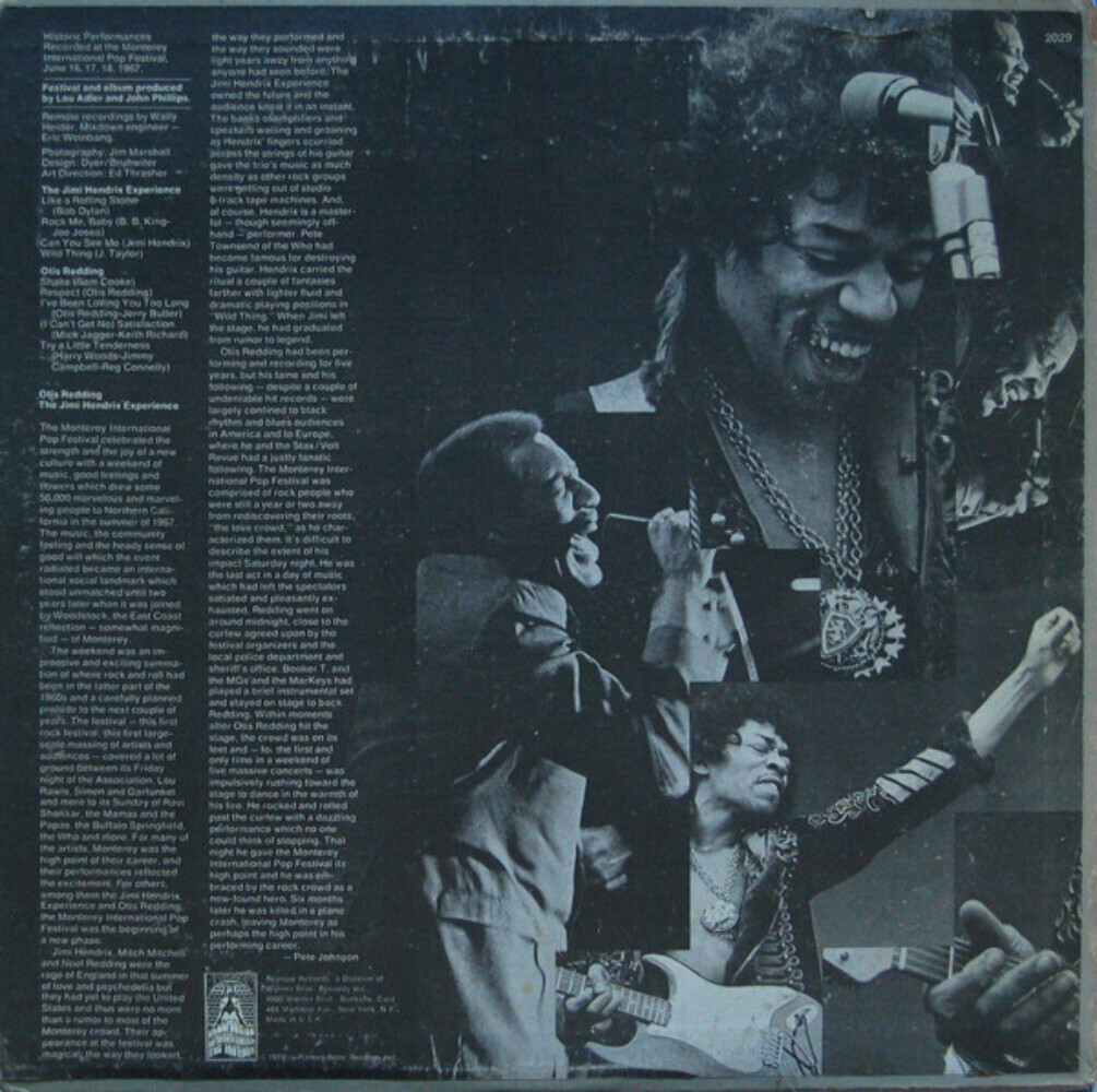 Otis Redding / The Jimi Hendrix Experience - Historic Performances
