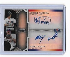 Albert Almora 2011 Bowman Sterling Baseball RC Refractor Dual Auto /25 Autograph