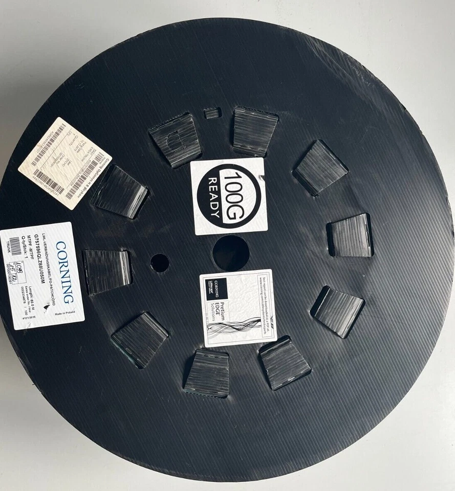 Corning Stammkabel 96 Fasern OM4 50m-90m G757596QLZ88U MTPF Multimode -Neu — 第 3/4 张图片