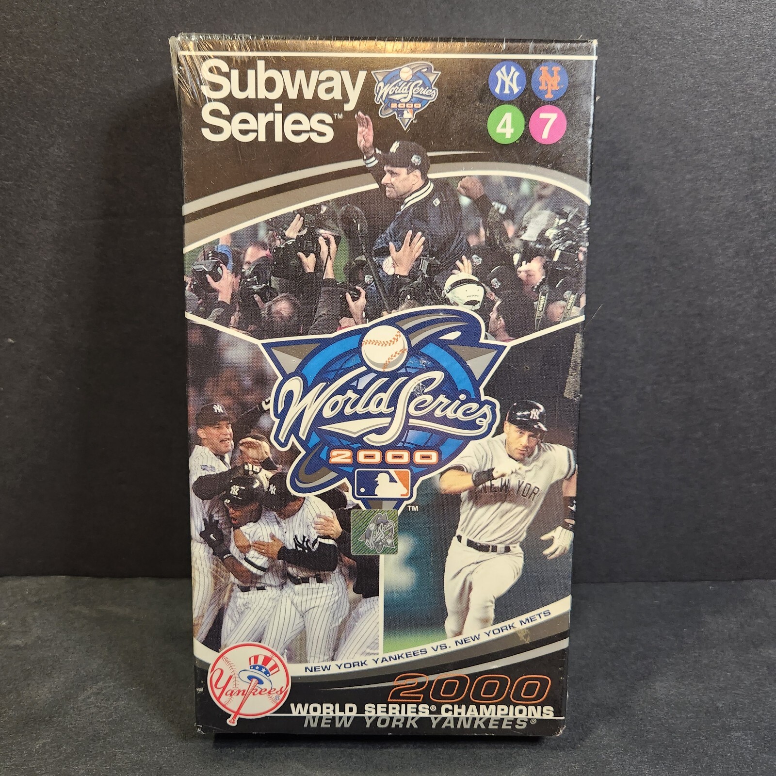 SEALED VHS - Official New York Yankees 2000 World Series - Subway Series Mets