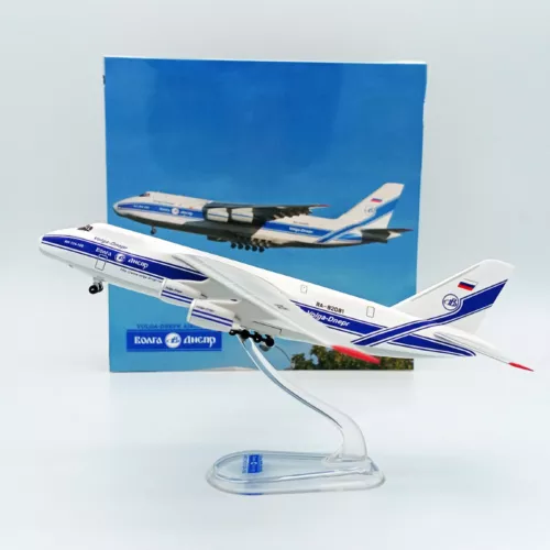 ¡Lo último! An-124 relación 1:400 avión estático ruso modelo exhibición estatua juguete regalo 
