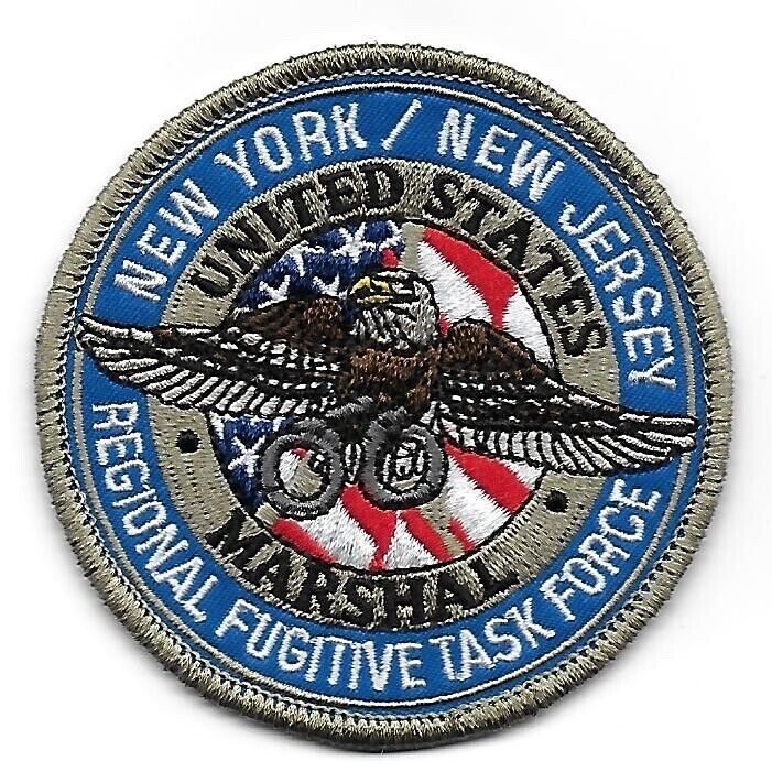 NY/NJ Regional Fugitive Task Force Iron-On Embroidered Patch