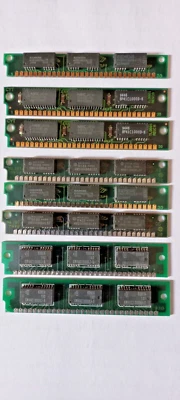 Arduino 8 module x 1MB  SIMM 70ns  30-polig 3-Chip Parität - Bild 1 von 4