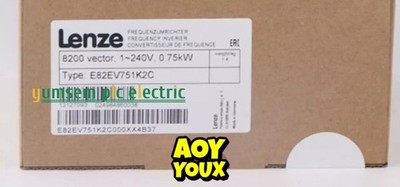 E82EV751_2C NEW LENZE E82EV751K2C 8200 Vector 0.75kW INVERTER
