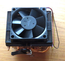 AMD Copper HeatPipe CPU Cooler Fan - AM2 AM3