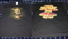 Universal Studios Hollywood 2000 Halloween Horror Nights T-Shirt S-5XL Reprint