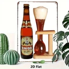 Kwak Belgian Beer Vintage Tin Metal Signs Home Décor 8x12 Inch - Rustic Wall Art