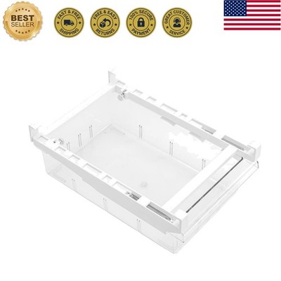 Refrigerator Crisper Drawer Type Storage Box for Fruits and Vegetables with R...