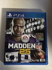 PlayStation 4 PS4 Madden 25  Complete CIB Tested-working
