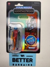 AFA 90 Star Wars Retro Collection THE MANDALORIAN Prototype BLUE HEAD Target
