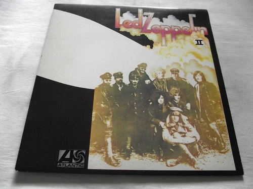 LED ZEPPELIN ~ LED ZEPPELIN II ** 70's UK Green/Orange Reissue ATLANTIC LP