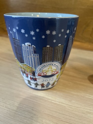 2024 2022 2018 Christkindlmarket Chicago tazza caffè vino stivale cuore tedesco - Foto 7 di 15