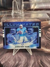 2025 Panini Luminance Football Illuminated Ink Auto /10 Gold Green Warren Moon