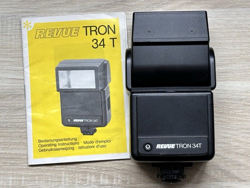 Revue Tron 34T Blitzgerät für analoge Kameras – guter Zustand + Anleitung - Picture 2 of 7