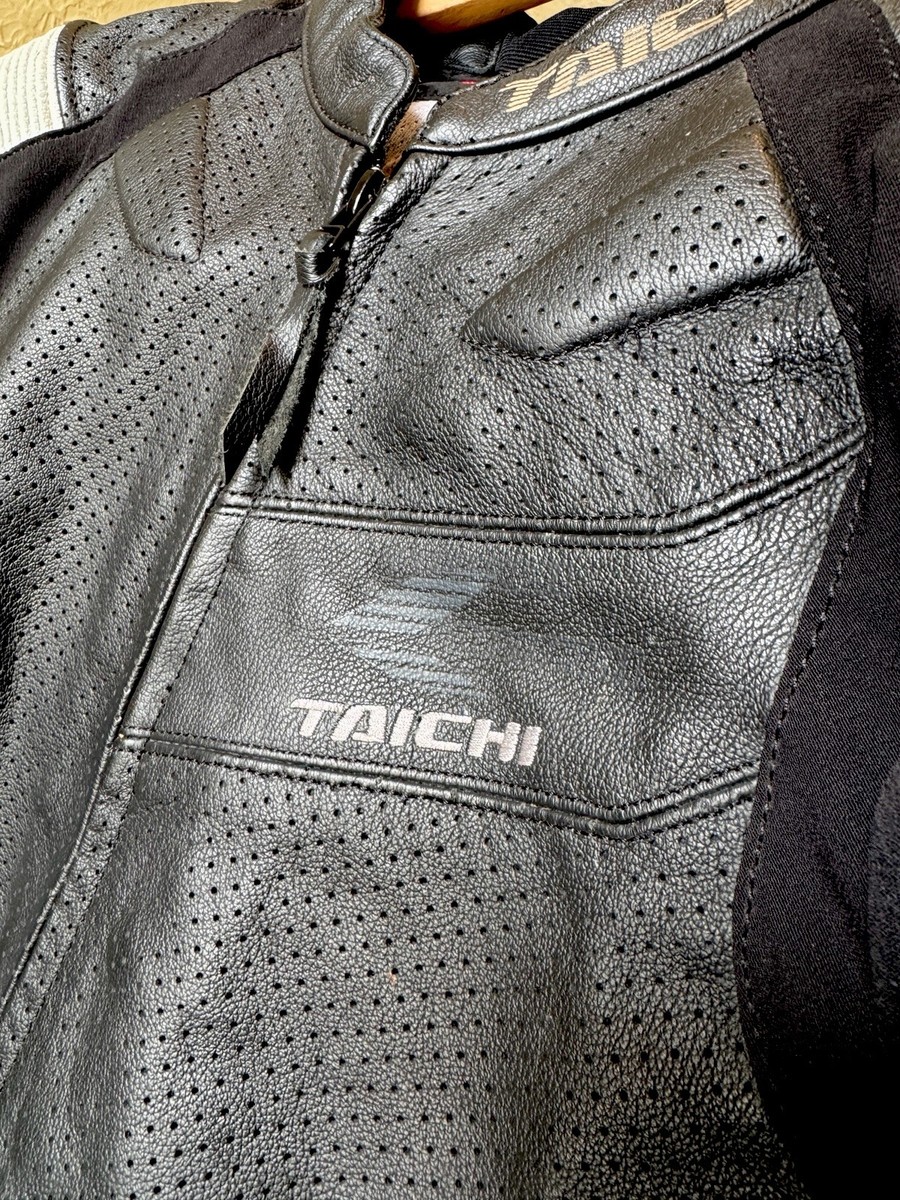 toki37 TAICHI ジャケット EURO 54 / US 44 RS Taichi Leather Motorcycle Road Racing Jacket Eur 54/44 US Perf