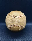 BABE RUTH Signed Baseball JSA with Letter of Authenticity