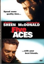 Five Aces (DVD, 1999) black-comedy drama w/ Charlie Sheen, Christopher McDonald