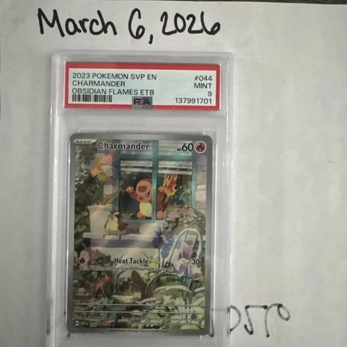 Charmander 044 Sv: Scarlet & Violet Promo Cards Holo PSA 9