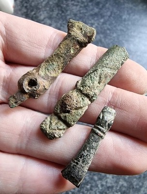 Anglo Saxon Zoomorphic Items Metal Detecting Finds Antique