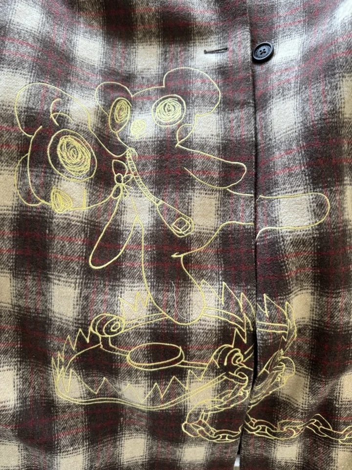 Gabardina Heaven By Marc Jacobs Brown Bear Trap XL Foto 4 de 4