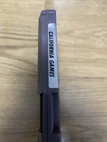 California Games Nintendo NES - PAL UKV in scatola CIB quasi come nuovo e custodia protettiva
