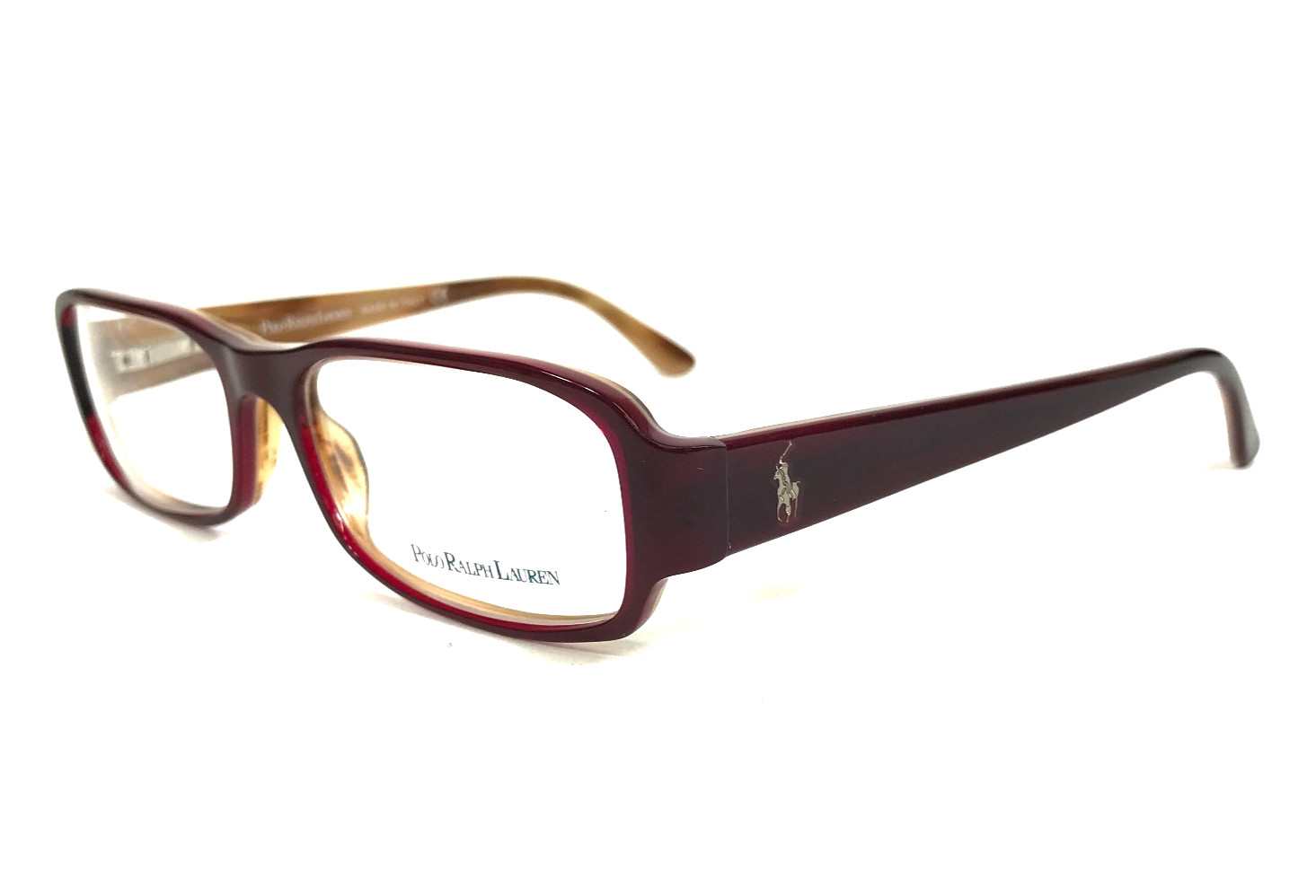 Polo Ralph Lauren Eyeglasses Frames 2020 5015 Brown Red Rectangle 54-16-135 12990₽