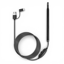 LED Ear Endoscope Otoscope Camera Wax Pick Cleaning Tool Cleaner Removal Kit