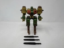 Hasbro Transformers Armada Demolisher Super-Con Figure Green Brown w/ Missiles
