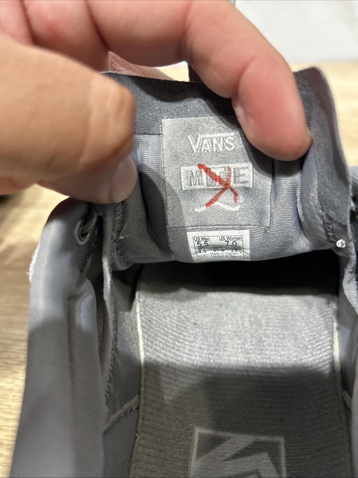 Vans MTE Crosspath XC Hiking Women’s Light Gray Sneakers VN000D5VBH7 Sz 7 New thumbnail 3