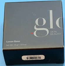 Glo Skin Beauty Loose Base Powder Foundation Golden  Medium  0.5 oz / 14 grams