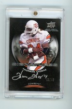 2011 Upper Deck Black Thurman Thomas #B-TT Signatures Auto /45 Cowboys (G)
