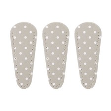 3Pcs Scissor Sheath, 2.6"x1" PU Leather Scissor Cover Protector, Gray
