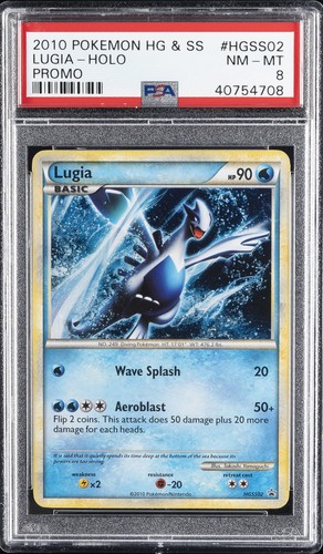 Lugia graded PSA 8 for sale on eBay