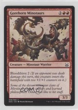 Gorehorn Minotaurs Magic: Duel Decks: Mind vs Might DDS #038