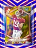 2023 Bowman Best University Ty Simpson Yellow Refractor /75 Alabama Crimson Tide