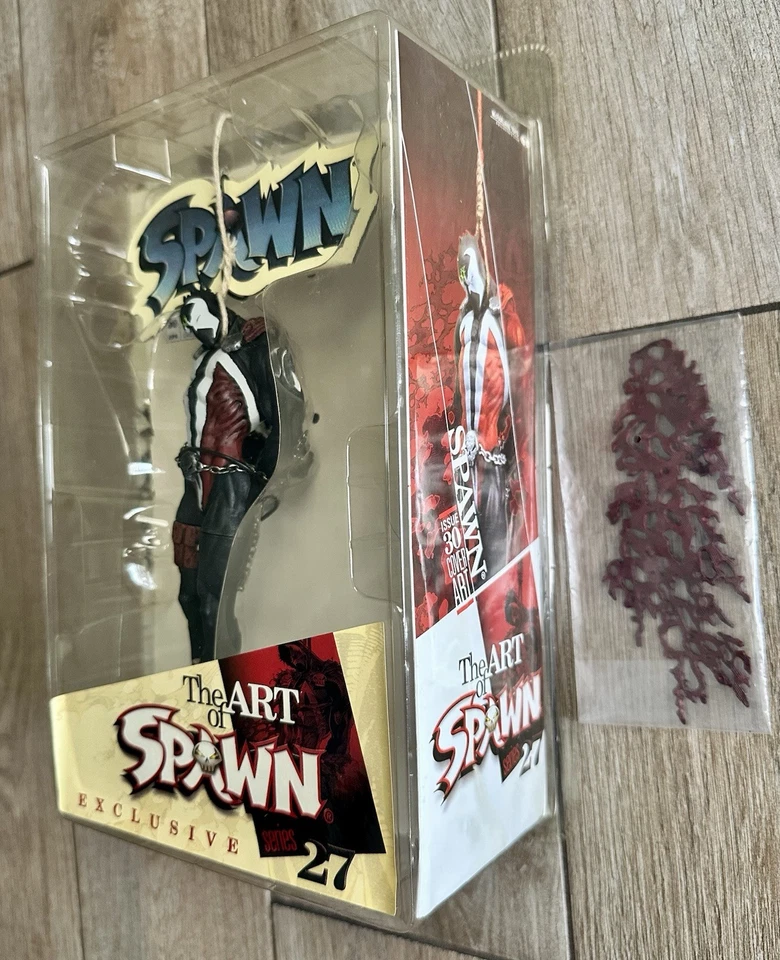 McFarlane El Arte de Spawn Serie 27 Arte de Portada Edición 30 Colgante Spawn Exclusivo Foto 4 de 4