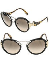 PRADA WANDERER PR09TS Black Brown Havana Fashion Limited Sunglasses 09T 09TS