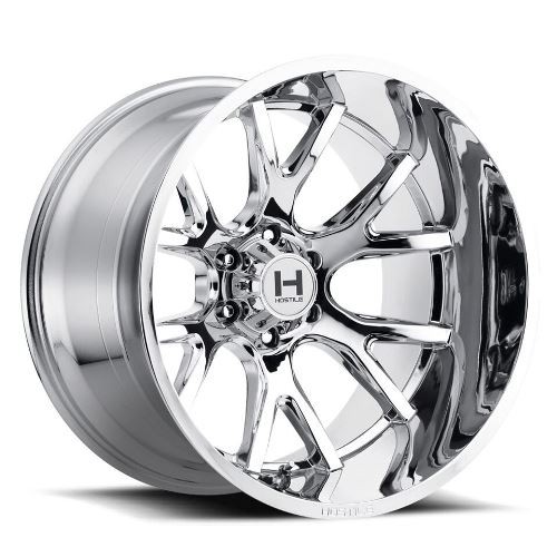 20x9 Hostile H113 Rage Armor Plated (Chrome) Wheel 6x5.5 (12mm ...