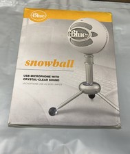 Blue Snowball USB Condenser Microphone White