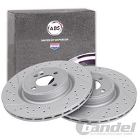 2X A.B.S. Bremsscheiben 316Mm Vorne Passend FüR Mini Mini