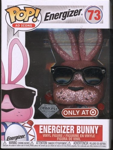 DR Funko Pop Ad Icons Energizer Bunny 73 Diamond Target Exclusive LE + Protector