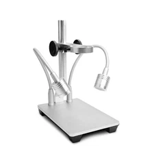 Updated with 2 Lamps Aluminum Alloy Universal Adjustable Professional Base St...