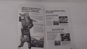 Dragon Ball Z The Legend Sega Saturn Manual de instrucciones (Espa&ntilde;ol y Portugu&eacute;s)