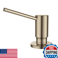 KRAUS Kitchen Soap Lotion Dispenser, Spot-Free Antique Champagne Bronze