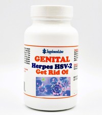 NATURALS HERBS FOR HERPES VIRUS 1  2 120 CAPS FOR EVERYBODY - MADE IN USA