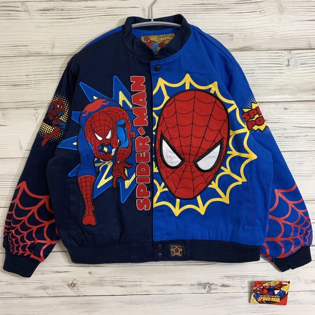 JH Design Spiderman Racing Jacket Size Youth 2XL Japan MINT